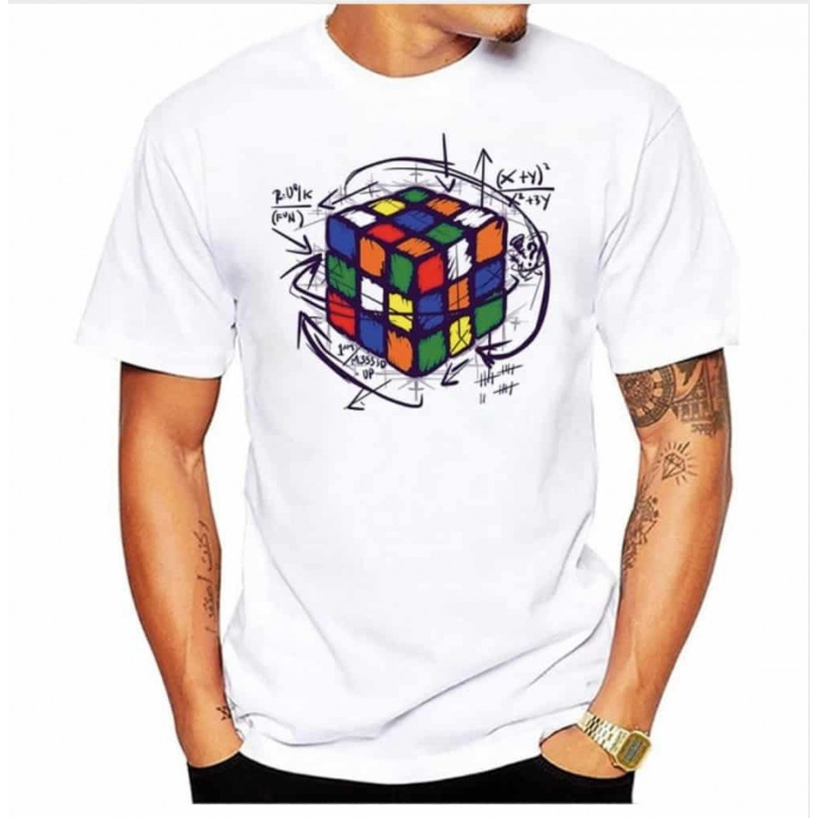 T-Shirt Maths Cube