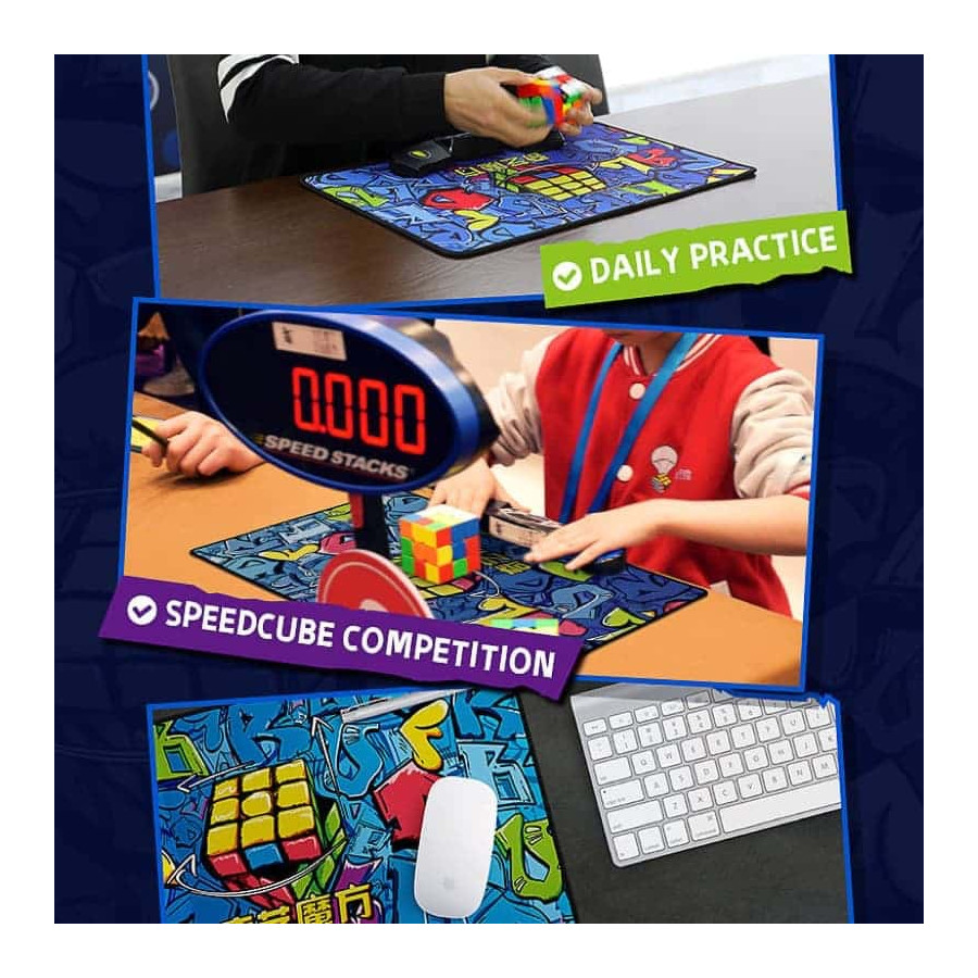 Tapis Qiyi Hand Dawn Graffiti