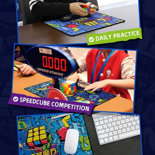 Tapis Qiyi Hand Dawn Graffiti