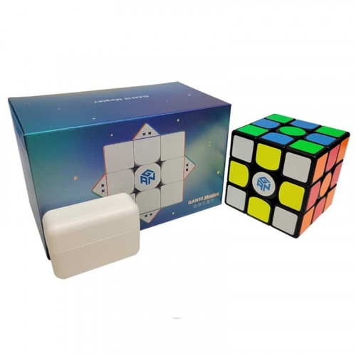 GAN 12 M MagLev Noir avec stickers 2