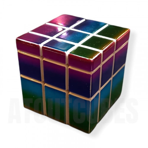 Mirror cube multicolore
