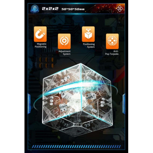 MoYu RS2M Evolution 2x2 Magnetique