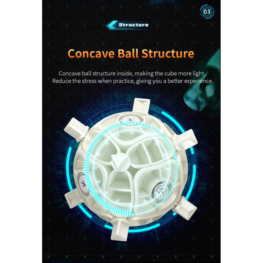 MoYu RS2M Evolution 2x2 Magnetique