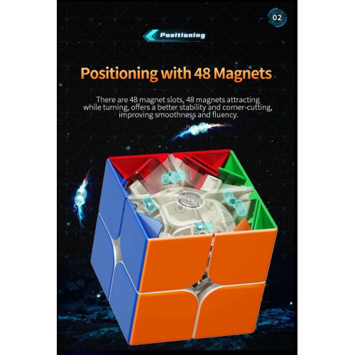MoYu RS2M Evolution 2x2 Magnetique