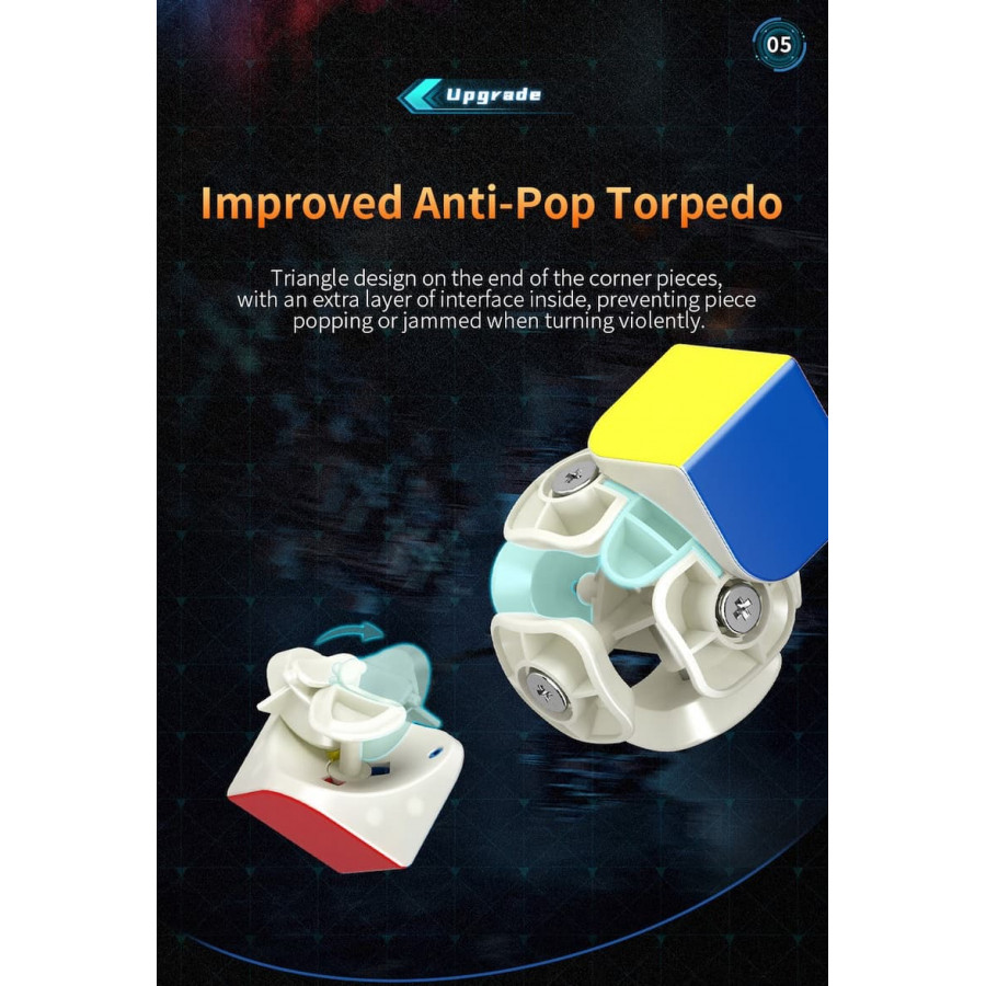 MoYu RS2M Evolution 2x2 Magnetique