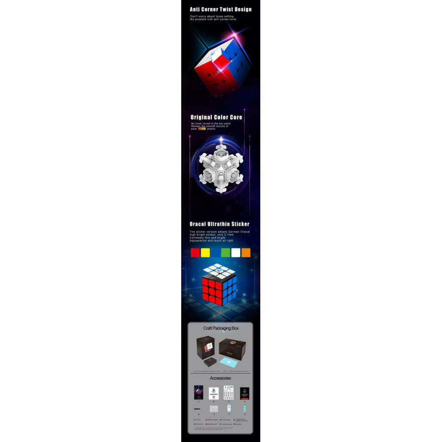 MoreTry TianMa X3 3x3 Magnetic