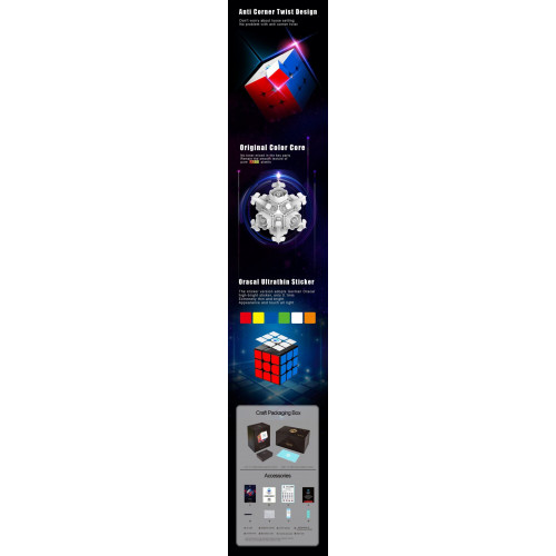 MoreTry TianMa X3 3x3 Magnetic