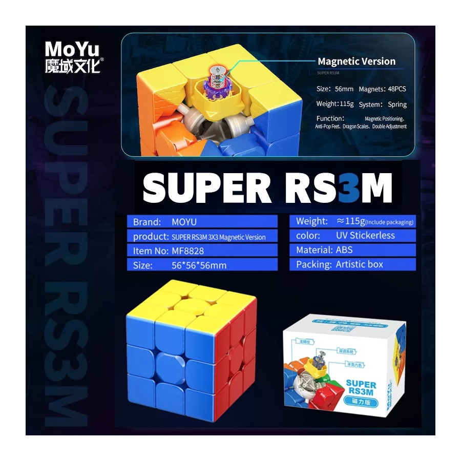 MoYu Super RS3 M 2022 3x3
