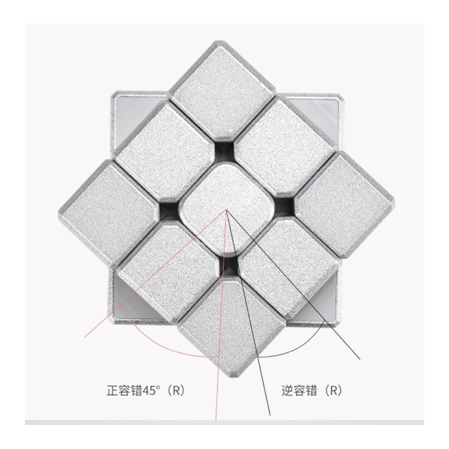 YZ Cube 3x3 en Métal