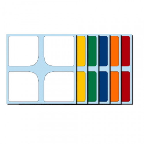 Stickers 2x2 Gan 249 251