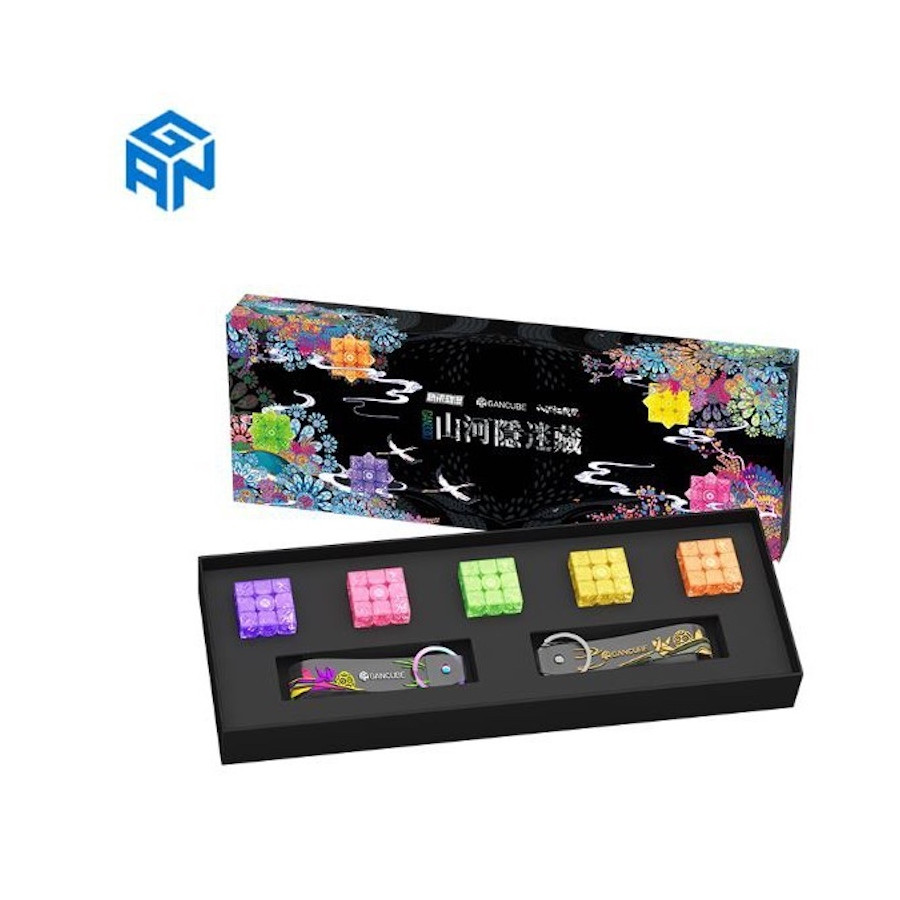 Gan porte clefs 3x3 transparents + stickers