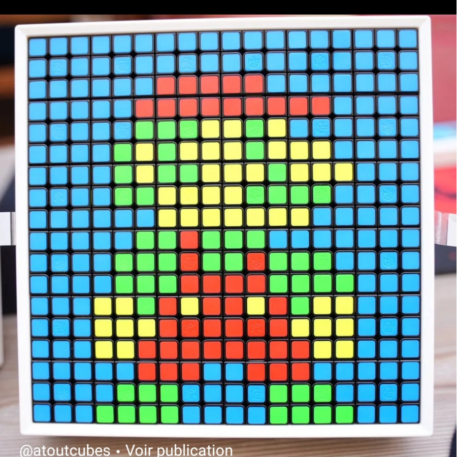 Mosaïque cubes GAN Mosaique