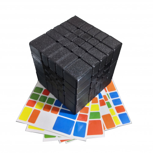 Mirror 5x5 Magnétique noir avec stickers 6 couleurs