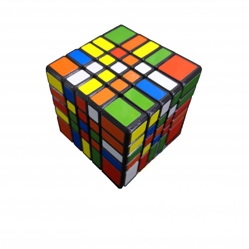 Mirror 5x5 Magnétique noir avec stickers 6 couleurs