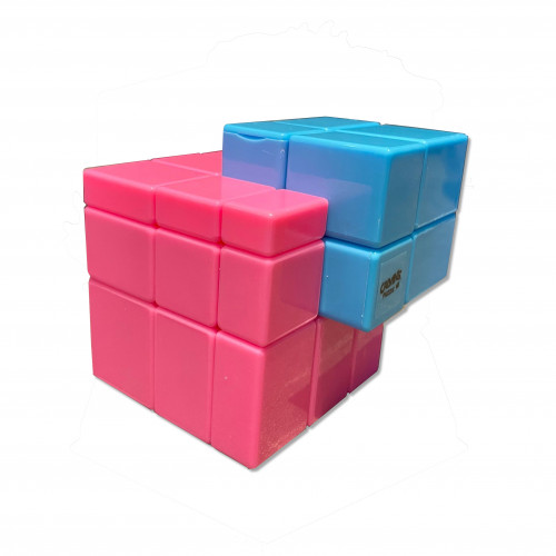 Illusion Mirror Siamois Rose Bleu