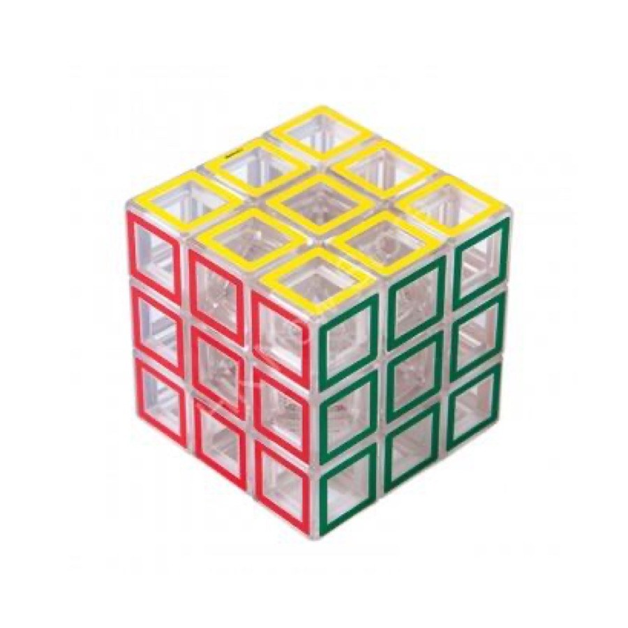 Cube 3x3 Hollow Clair