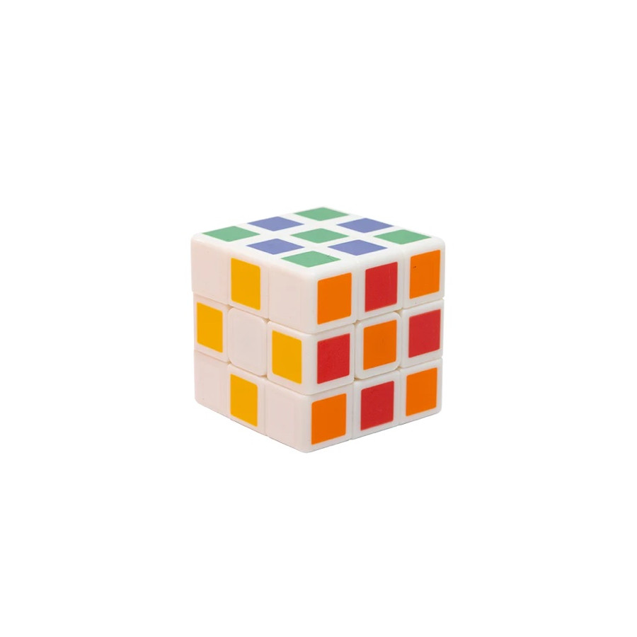 Mini cube 3x3 30mm Base blanche