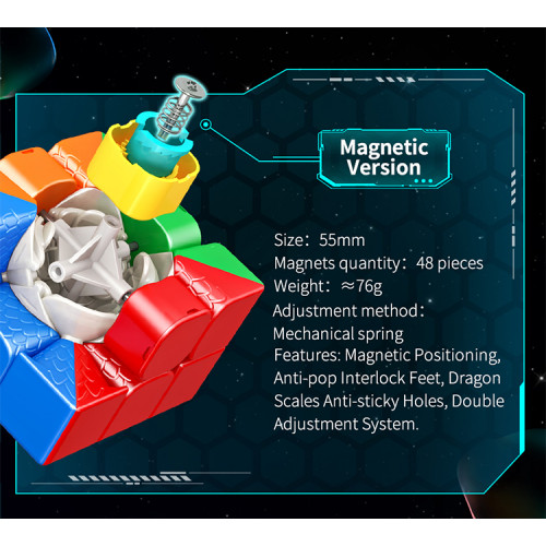 MoYu HuaMeng YS3M 3x3 Ball-Core MagLev