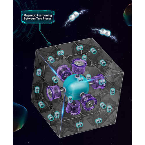 MoYu HuaMeng YS3M 3x3 Magnetique