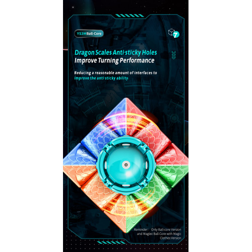 MoYu HuaMeng YS3M 3x3 Magnetique