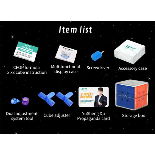 MoYu HuaMeng YS3M 3x3 Magnetique