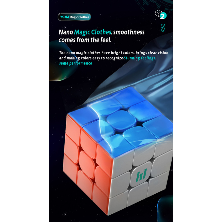 MoYu HuaMeng YS3M 3x3 Magnetique