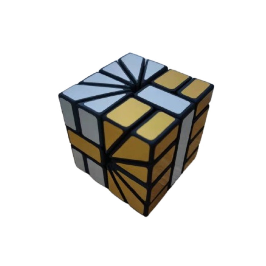 Square-2 Shift Cube Illusion