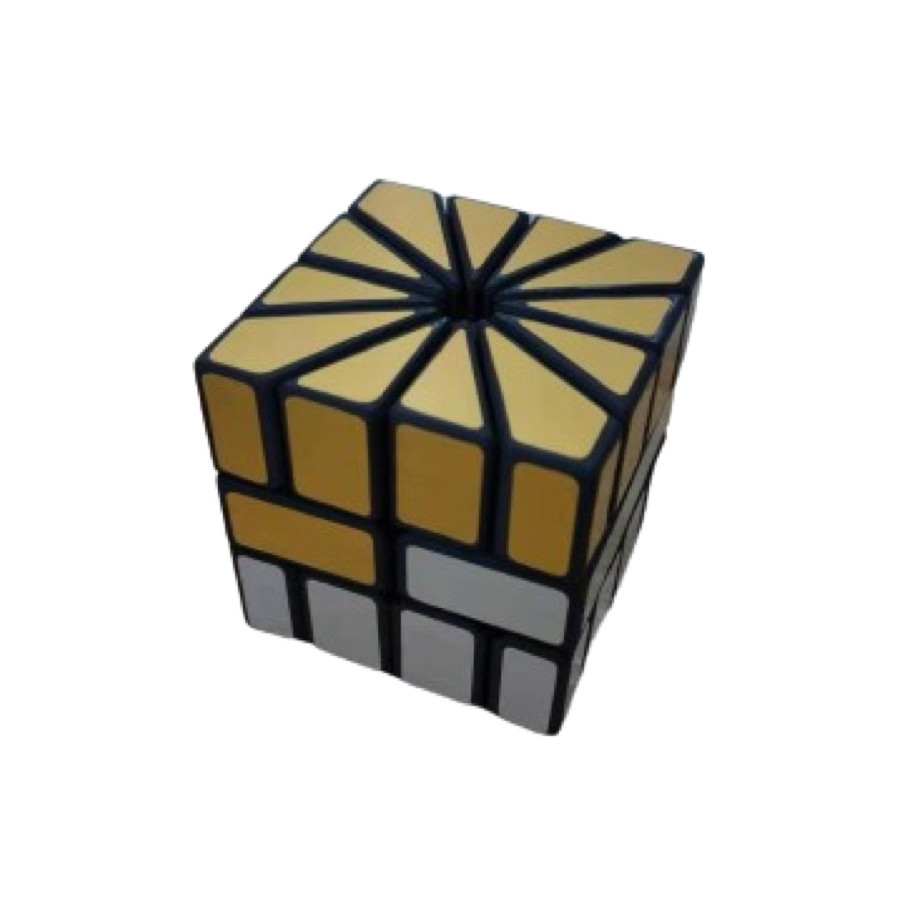 Square-2 Shift Cube Illusion