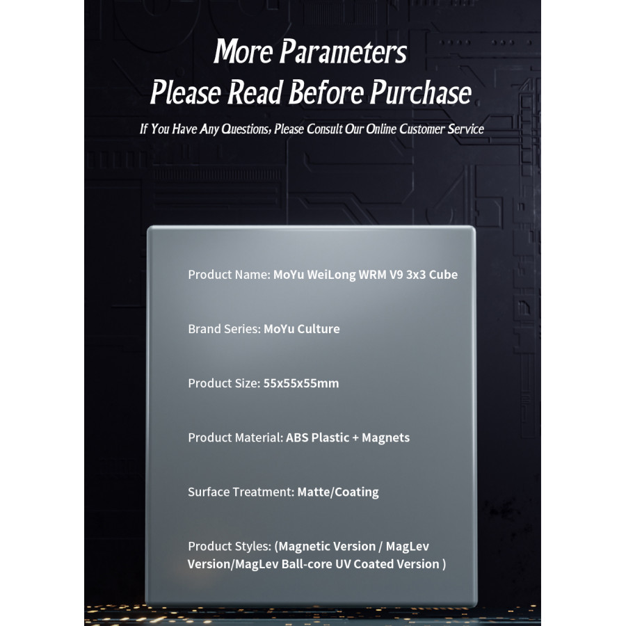 MoYu Weilong WRM V9 MagLev