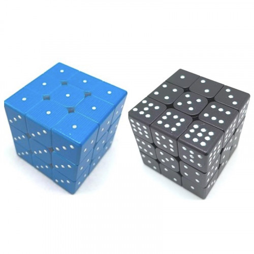 Cube Dés pour résoudre au toucher