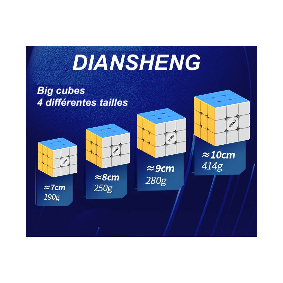 Diansheng Big 3x3 M 8cm