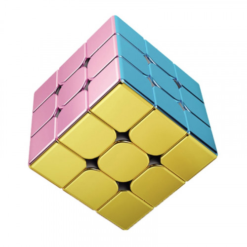 Cube Métallisé 3x3 M Version Macaron