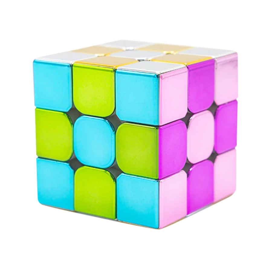 Cube Métallisé 3x3 M Version Macaron