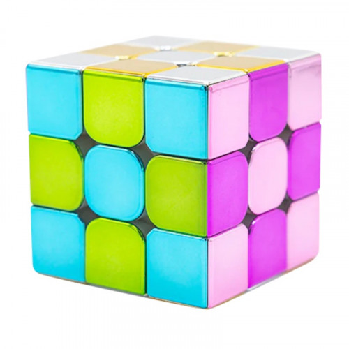 Cube Métallisé 3x3 M Version Macaron