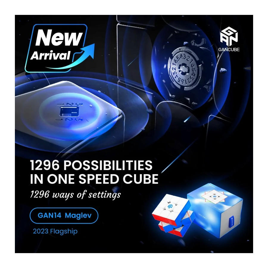 Gan 14 3x3 MagLev Frosted
