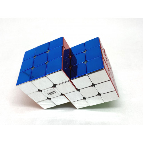Double cube Métallisé 3x3 II