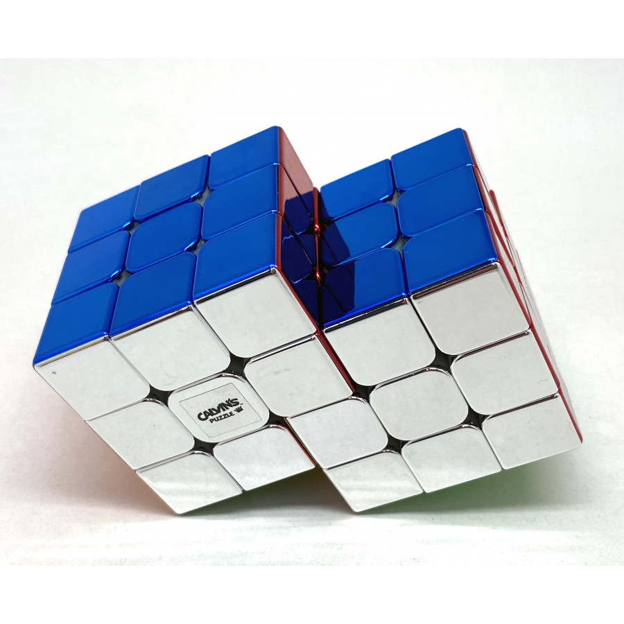 Double cube Métallisé 3x3 II