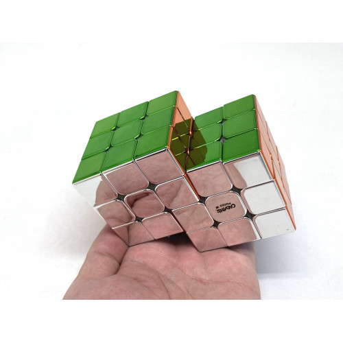 Double cube Métallisé 3x3 II