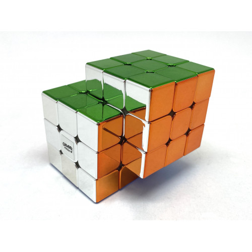 Double cube Métallisé 3x3 III