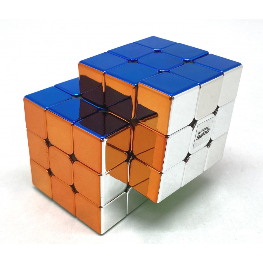 Double cube Métallisé 3x3 III