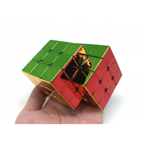 Double cube Métallisé 3x3 III