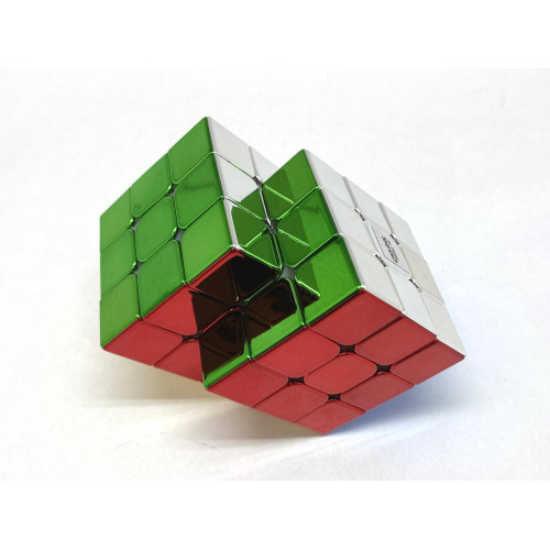Double cube Métallisé 3x3 III