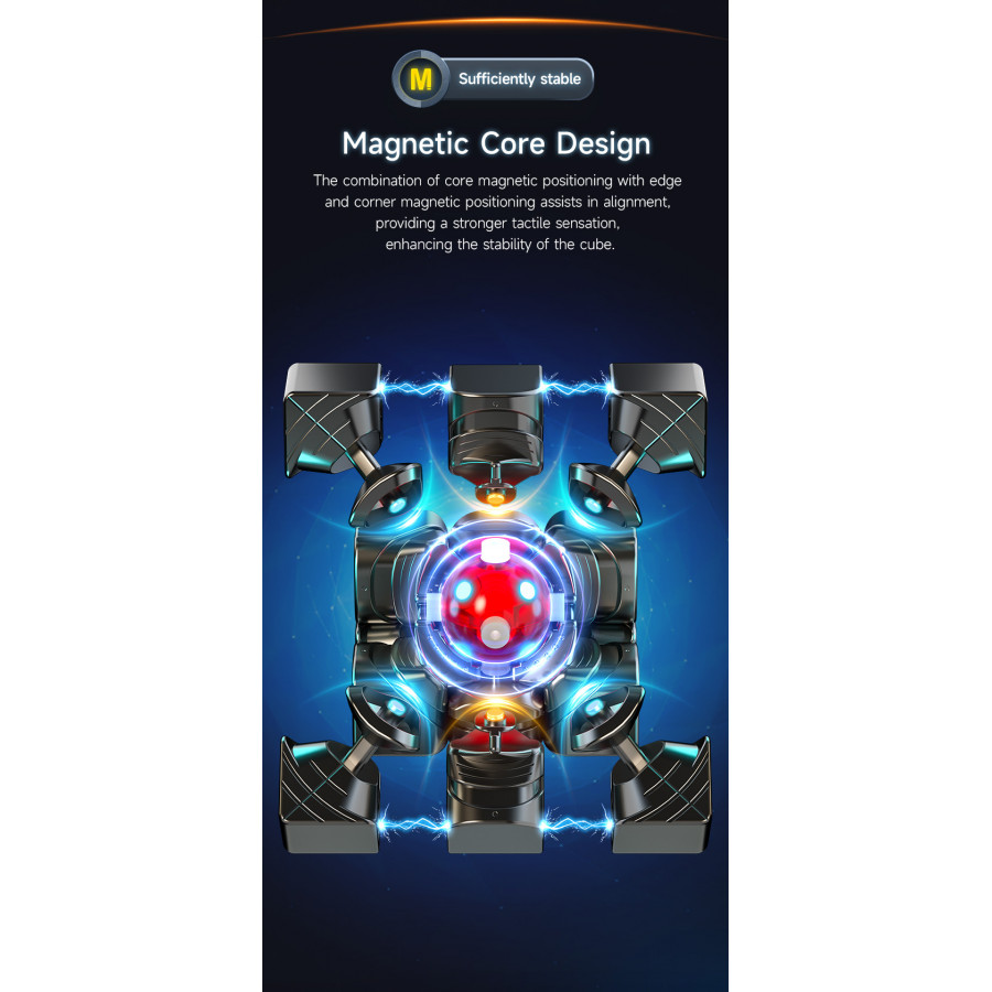 QiYi M Pro 3x3 cube MagLev Ball-Core UV