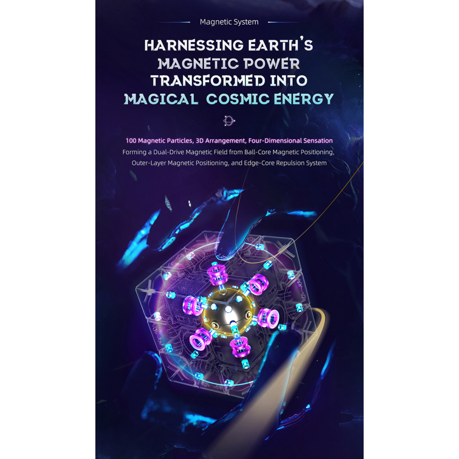 MoYu Super WeiLong 3x3 UV MagLev Ball-Core 20...