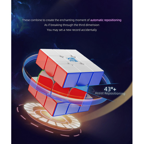 MoYu Super WeiLong 3x3 UV MagLev Ball-Core 20 aimants