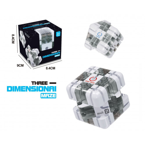 Steel Ball Rolling 3D Labyrinthe 3x3 Cube