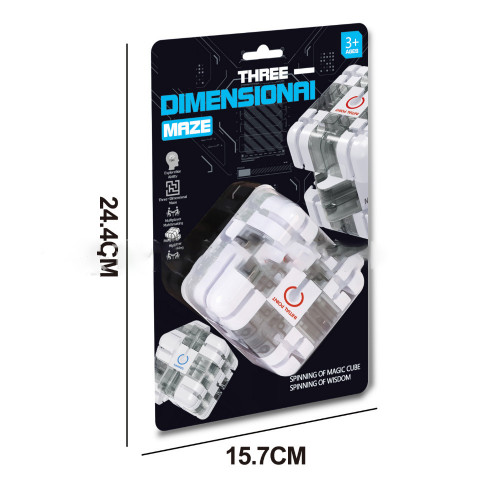 Steel Ball Rolling 3D Labyrinthe 3x3 Cube