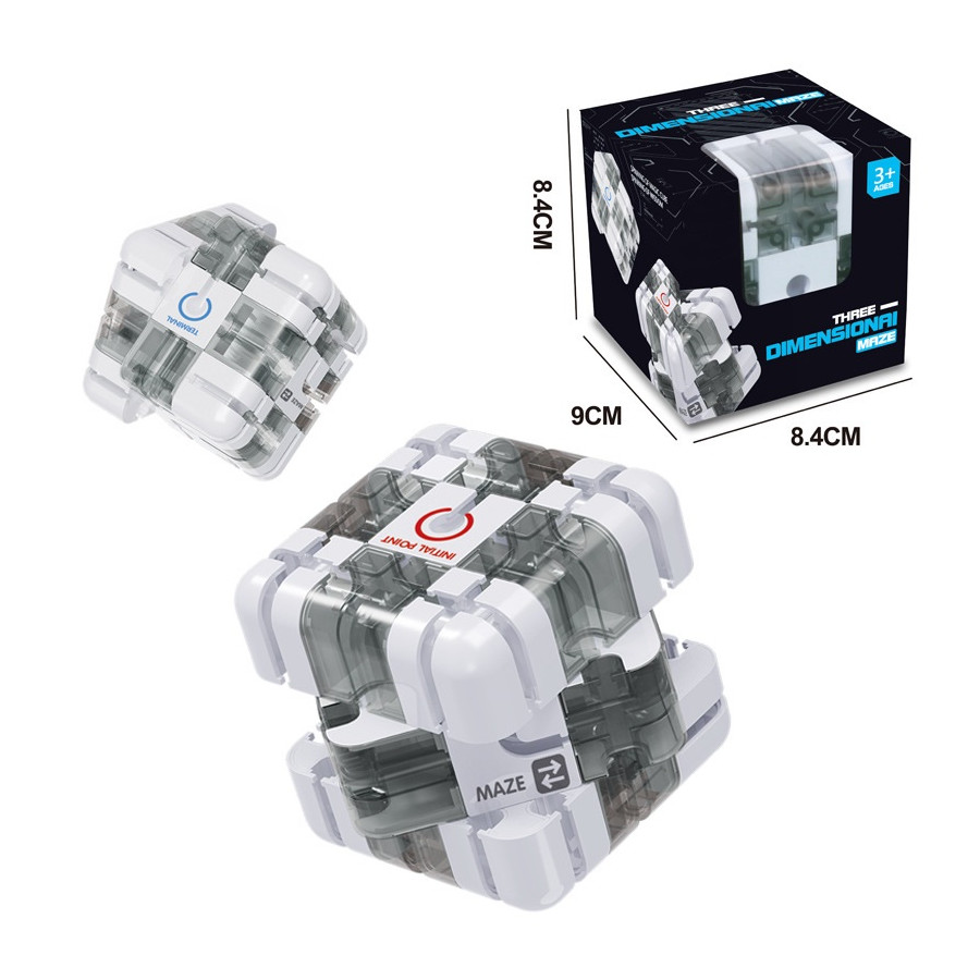 Steel Ball Rolling 3D Labyrinthe 3x3 Cube