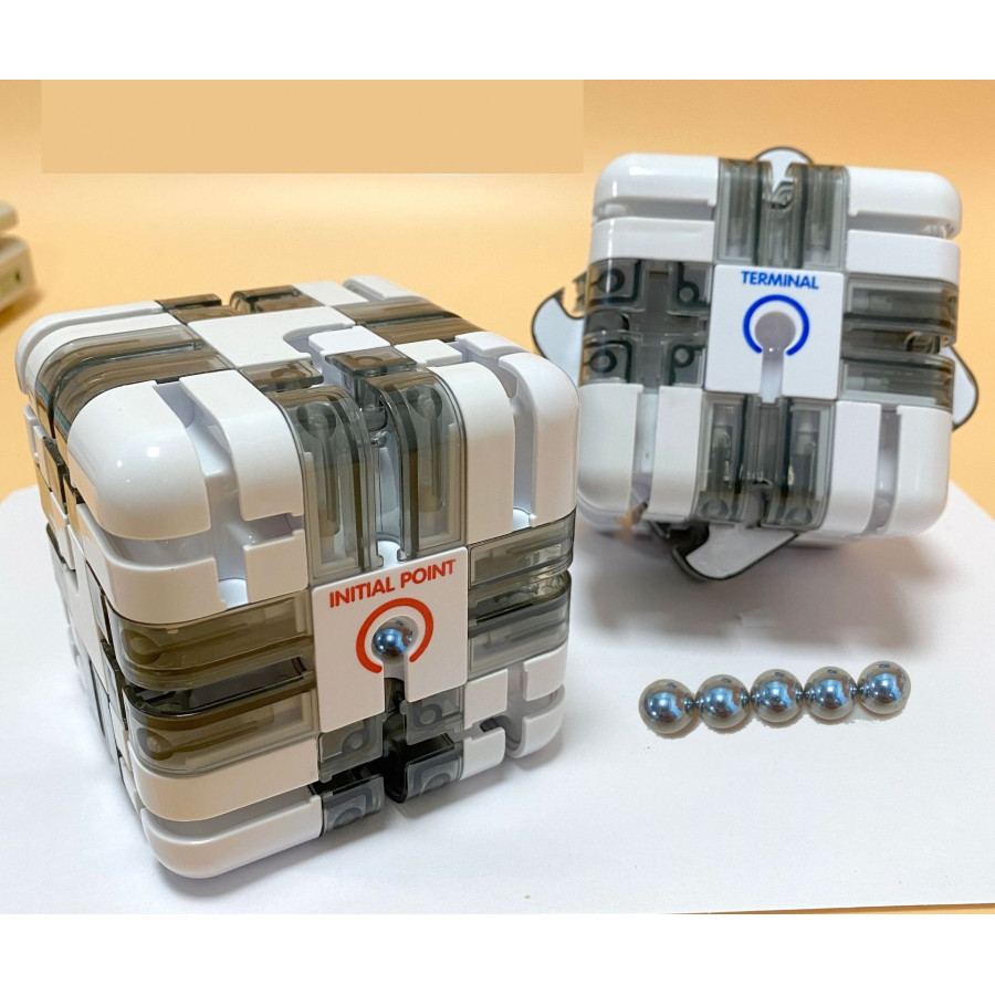 Steel Ball Rolling 3D Labyrinthe 3x3 Cube