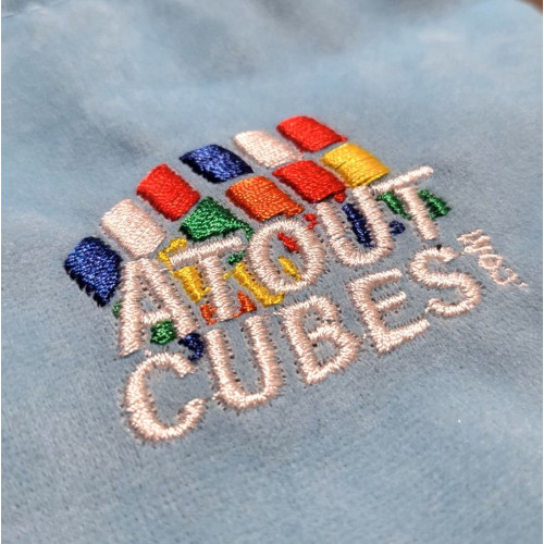 Atoutcubes embroidered pouch